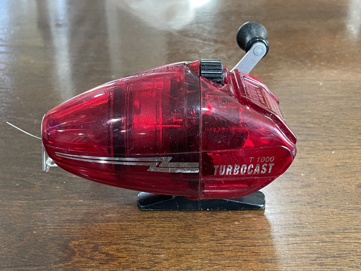 Vintage Swede T 1000 Turbocast Ice Fishing Reel Made in USA | eBay