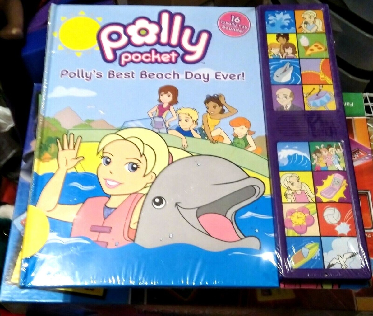 NEW POLLY'S BEST BEACH DAY EVER! (POLLY POCKET) By Alrica Goldstein  Hardcover