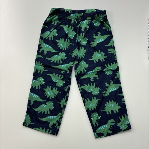 Carter's Jungen Dinosaurier Pyjama Set 2T grün 2-teilig Nachtwäsche Kleinkind Schlafanzug - Bild 3 von 6