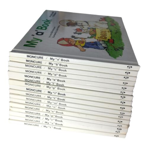 16 My First Letter Sound Books ABC Jane Moncure Elementary Pre Reading Steps Set - Picture 3 of 11