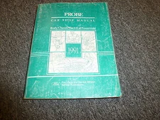 1991 Ford Probe Shop Service Repair Manual GL LX GT Turbo 2.2L 3.0L V6 xo