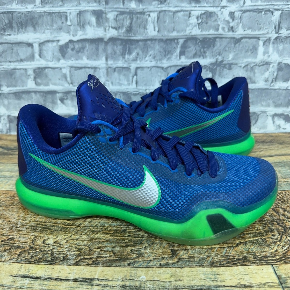 Nike Kobe 10 X 5 AM Flight Blue Lagoon Basketball Shoes 705317-403