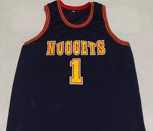 denver nuggets navy blue jersey