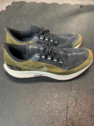 Nike Air Zoom Pegasus 35 Shield (AA1643-300) 'Olive Flak' - US Size 13 - 第 1/14 張圖片