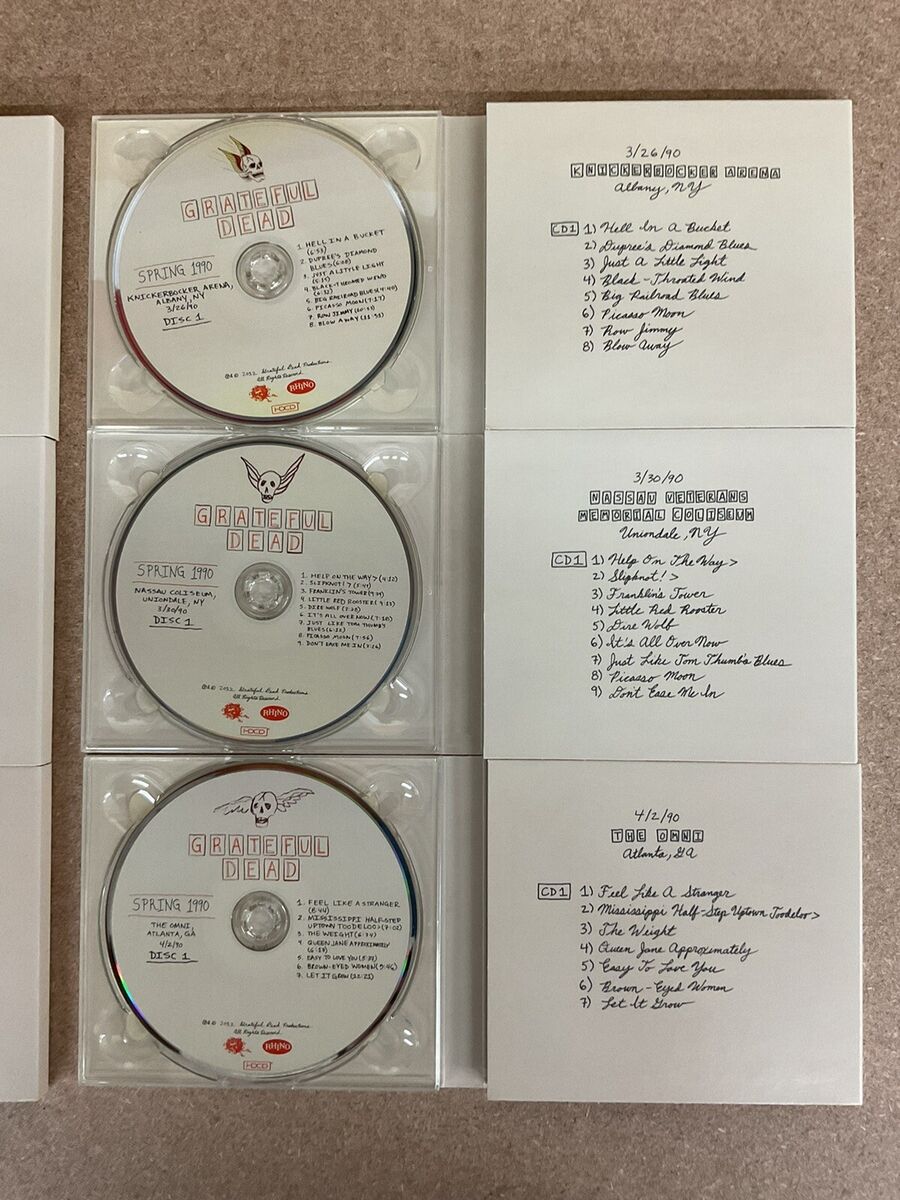 GRATEFUL DEAD Spring 1990 CD Box Set - Wes Lang | eBay GRATEFUL DEAD Spring 1990 CD Box Set - Wes Lang | eBay