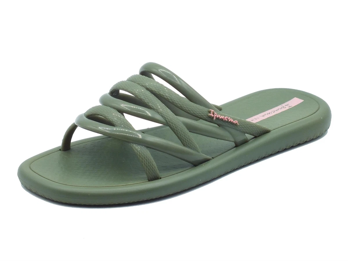 Ipanema Wave Natural Fem - Infradito Donna, Multicolore (Grey/Clear 9216.0), 35/36 EU