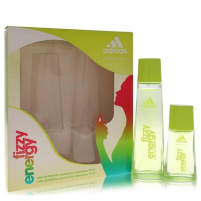 Adidas Fizzy Energy By Adidas Gift Set 2.5 Oz Eau De Toilette Spray + 1 Oz Eau D