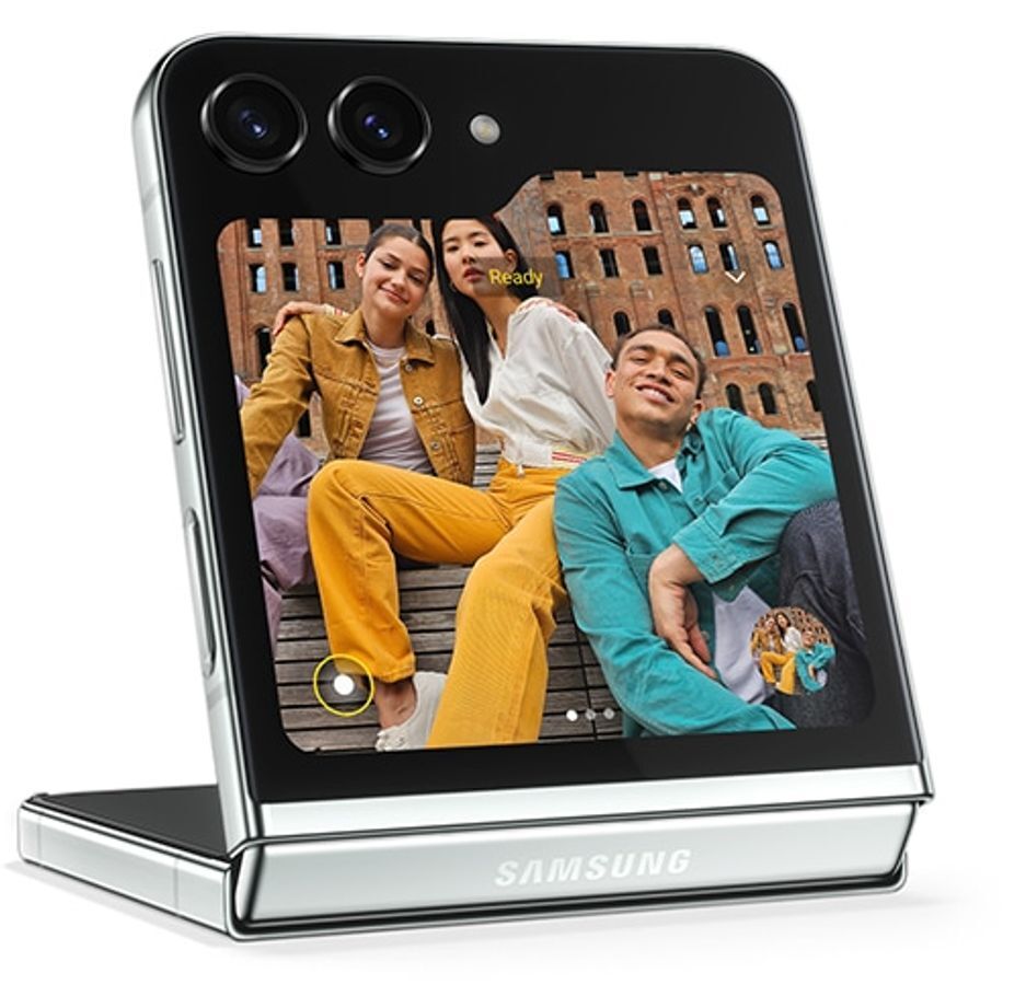 Samsung Galaxy Z Flip5 - 256 GB - White Yellow (Unlocked) Used