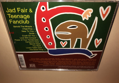 Teenage Fanclub and Jad Fair CD Words of Wisdom and Hope Katrina