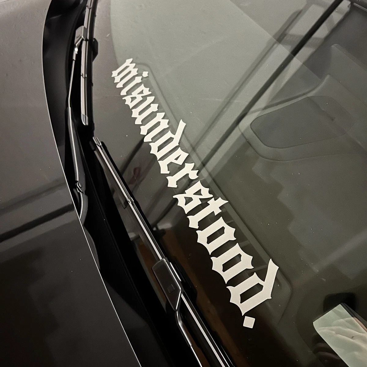 Windshield 2024 banner decal