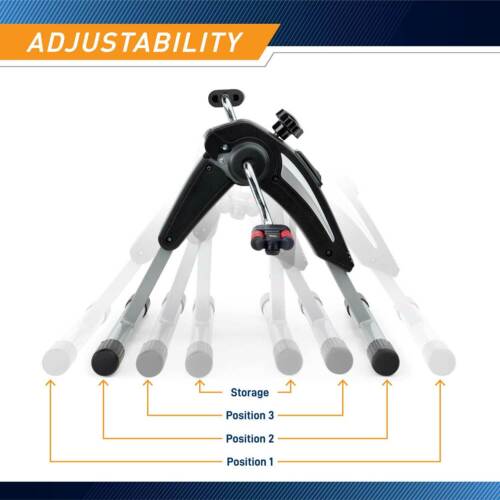 Marcy Portable Mini Cardio Cycle pedal bike for Home Gym and Office Use | NS-914 - Picture 6 of 10