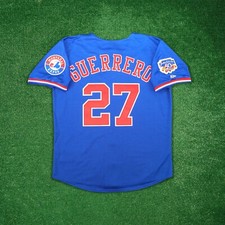 Vladimir Guerrero 1997 Montreal Expos Jackie 50th Anniv. Men's Alt Blue Jersey