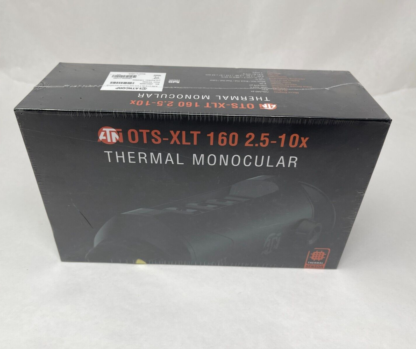 ATN OTS-XLT 160 2.5-10.X Thermal Monocular New Sealed G281