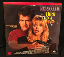 Bird on a Wire Laserdisc Mel Gibson Goldie Hawn Comedy