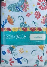 The Pioneer Woman 44" x 1 Yard Cotton Mazie Fabric Precut, White