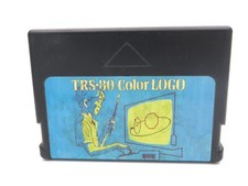 Color LOGO Programming Language TRS-80 Coco Color Computer Cartridge TESTED