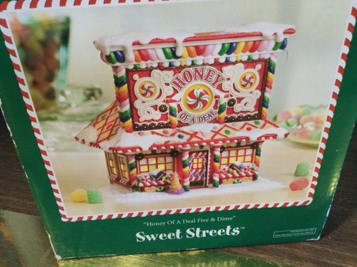 Hometown Traditions Dept 56 Honey Of A Deal Five & Dime Sweet Shop with Box - Picture 4 of 22