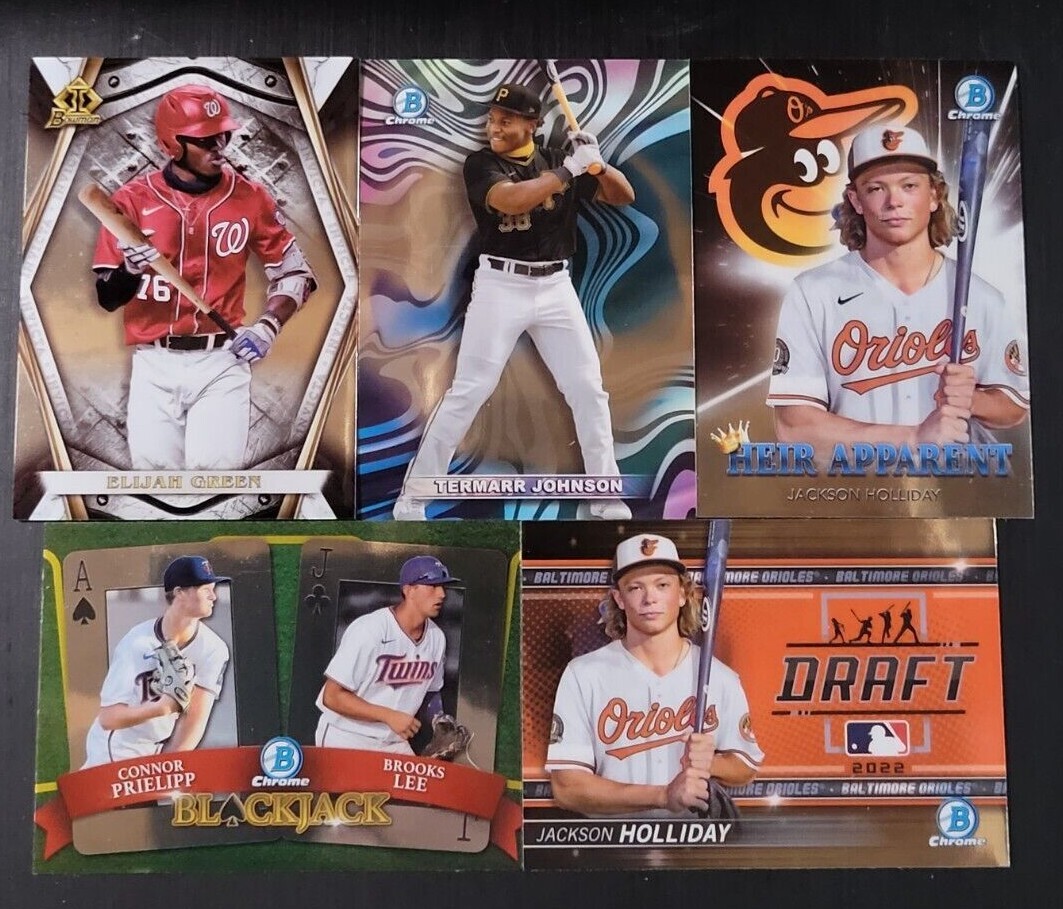 2022 Bowman Draft Chrome INSERTS with Refractors You Pick the Card