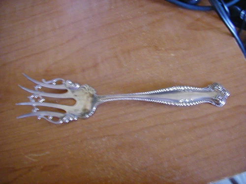 Sterling Chipped Beef Fork-Towle 1893 Canterbury