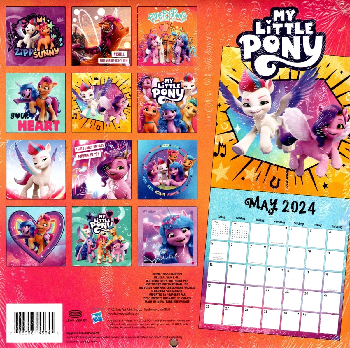 2024 Mlp Calendar Cassy Dalenna