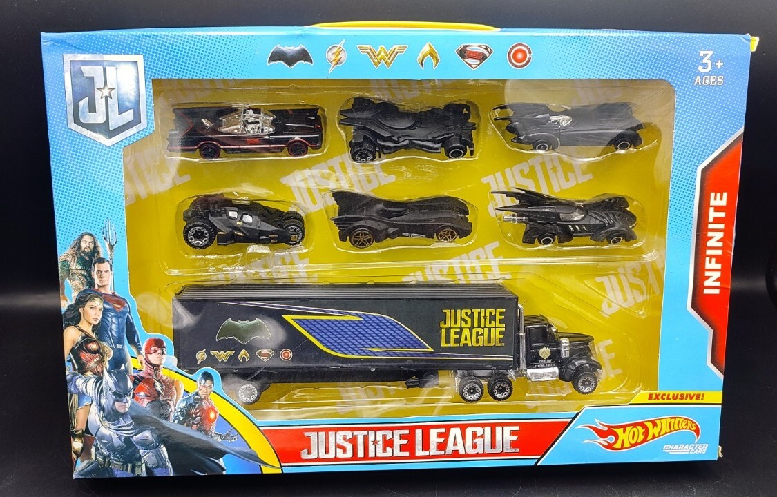 7PC Batman Batmobile & Truck Model Car Gift Toy Vehicle Kids Collection