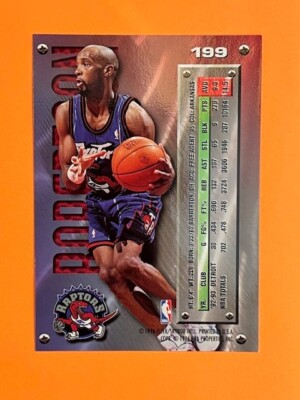 ☆アルビ ☆NBAカード 1995-96 Fleer Metal Basketball Card #199 Alvin Robertson Raptors
