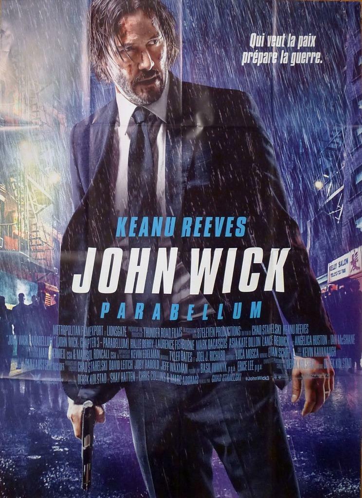 ジョン・ウィック3 パラベラム　USオリジナル映画ポスター ジョン・ウィック3 パラベラム 《冗談みたいにカッコイイ映画