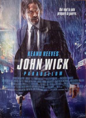 JOHN WICK KAPITEL 3 - PARABELLUM - REEVES / BERRY - ORIGINAL GROSSES FILMPLAKAT