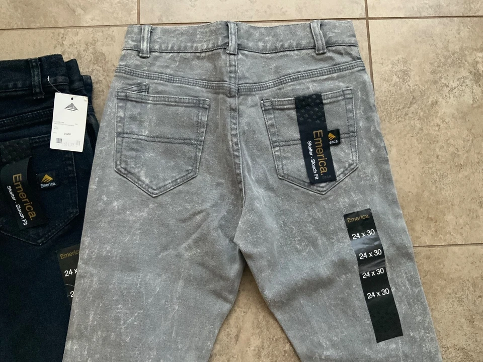 Jeans DE COLECCIÓN EMERICA Skateboards “SKELTER” SLOUCH FIT - DOS TALLAS DISPONIBLES - ¡NUEVO!! Foto 4 de 4