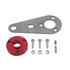 3/4" Crankshaft Holder Tool for Small Engine Repair - Aluminum Red Handle