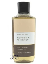BATH & BODY WORKS COFFEE & WHISKEY MEN'S SHOWER GEL 10 FL OZ