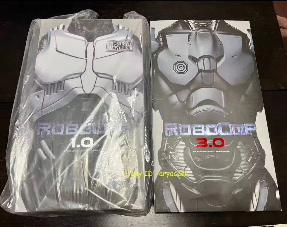 Figura de acción coleccionable 3A ThreeZero 1/6 Robocop 1.0 + 3.0 modelo en stock Foto 4 de 4