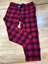 NWT Red Black Plaid FLANNEL Sleep/Lounge Pants Sz XL Men 40-42 By George