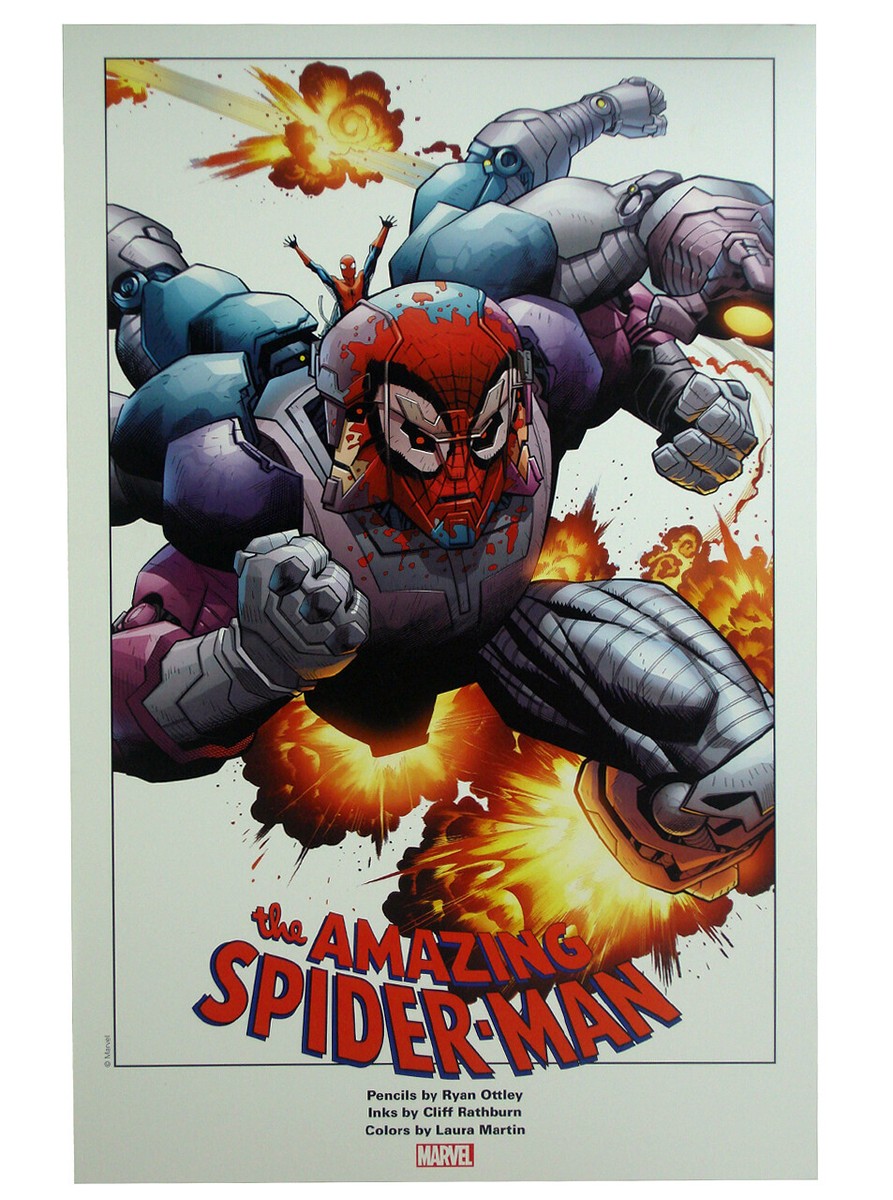 The Amazing Spider-Man Limited Edition Print Ryan Ottley Art 