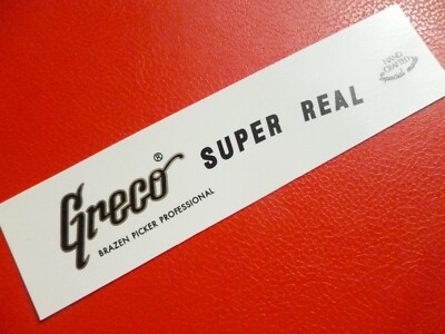 Griechisch Super Real Aufkleber. Für großen Kopf im 70er-Jahre-Stil .. Metallic Gold ... Wasserrutsche