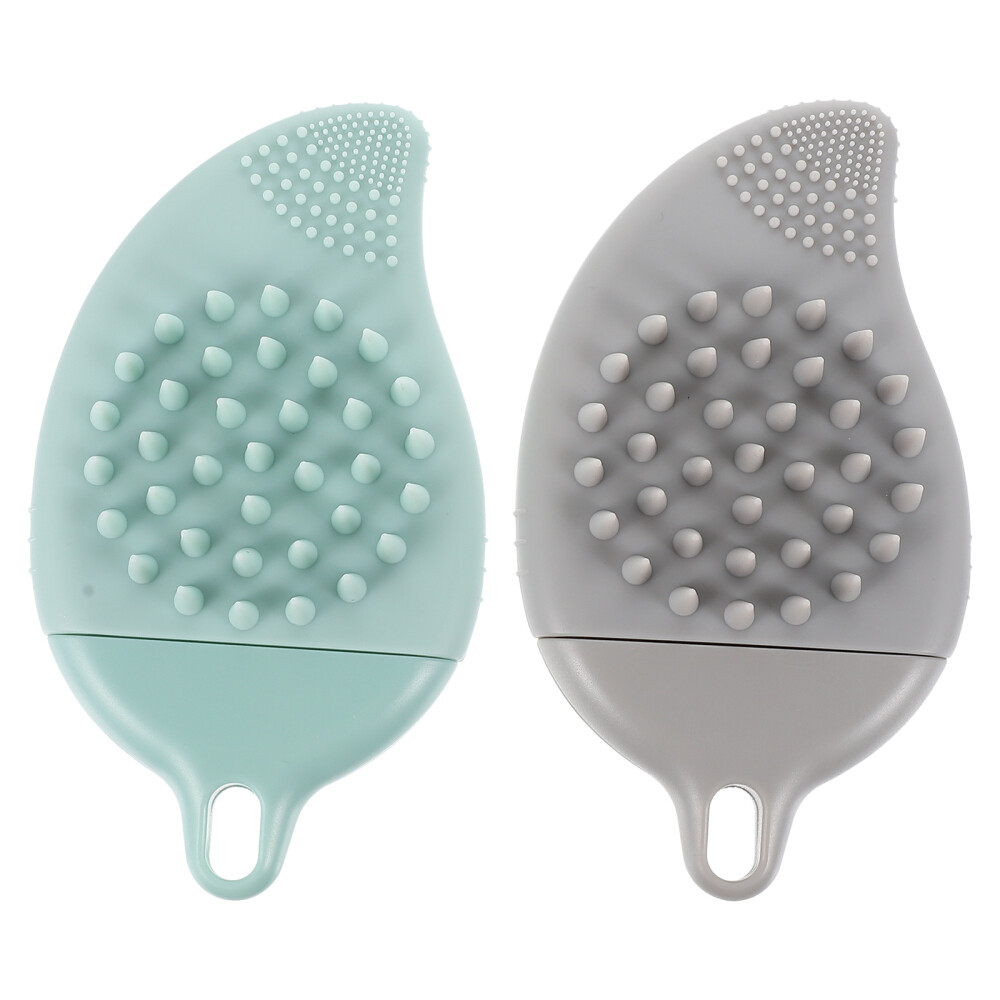 Baby Scalp Brush Silicone Shower Brush Silicone Hair Scrubber eBay