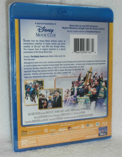 The Mighty Ducks Trilogy (Blu-ray, 3-Disc, 2020) Emilio Estevez hockey DISNEY - Picture 8 of 12