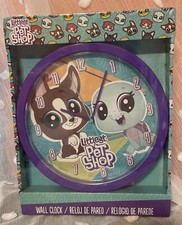 Littlest Pet Shop Analogue Wall Clock Super Hard To Find