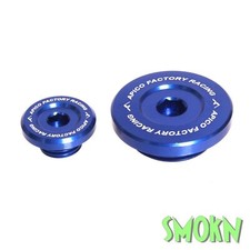 Yamaha Engine Plugs WRF 250 03-14 450 03-15 YZ450F 06-09 Apico Timing Insp Blue