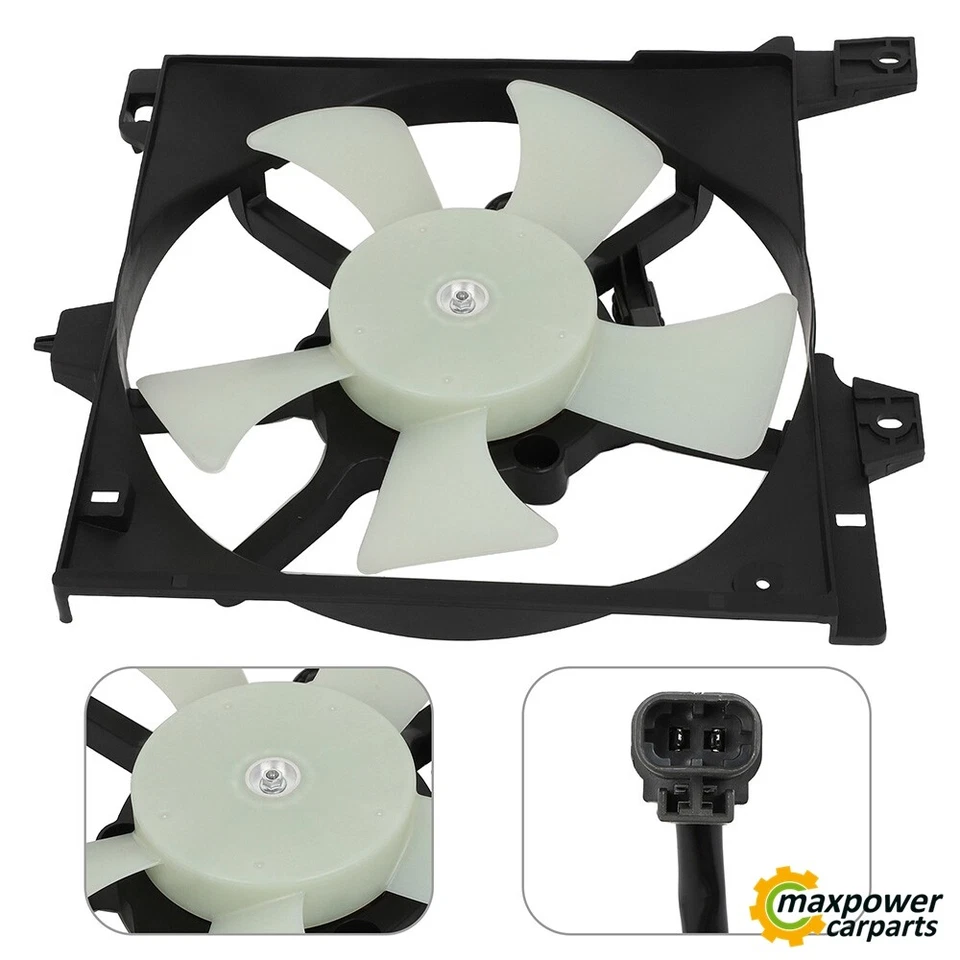 Electric Radiator Cooling Fan Assembly For 95-1999 Nissan Sentra DOHC 2.0L 1.6L - Изображение 2 из 4