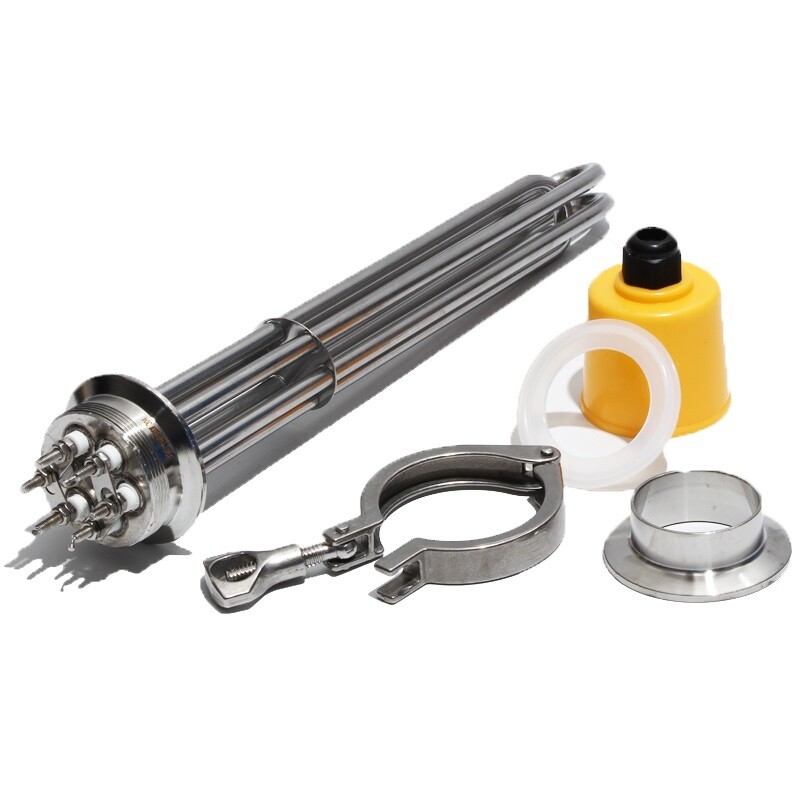Electric Heating Element For Clamp 2" Used For Water Distillers 3-12kW 220V/380V