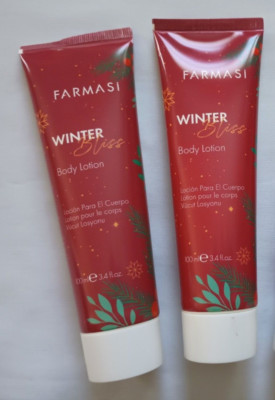 Farmasi Winter Bliss Body Lotion 3.4 FL.OZ. (LOT OF 2)