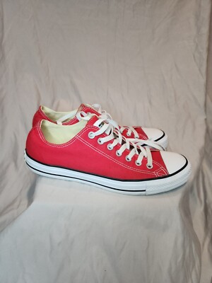 Converse Men’s All-Stars Red Canvas Converse Chuck Taylor All Star High Street Men main image 4