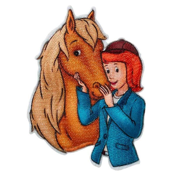 Bibi & Tina © Tina - AufnäHer, BüGelbild, AufbüGler, GrößE: 6,0 X 8,1 Cm-image