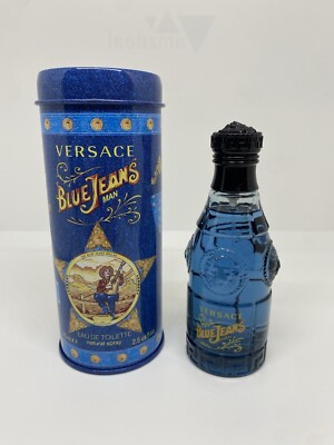 Versace Blue Jeans Herren 75 ml Eau De Toilette Natural Spray