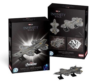 Marvel Avengers SHIELD Helicarrier 3D Puzzle 220 Pezzi 4D Cityscape