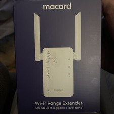 MACARD RE1200 Dual Band Wi-Fi Extender with 1Gbps Ethernet port