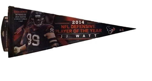 J.J. Watt NFL Pennants