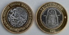 Mexiko / Mexico 20 Pesos 2016 Plan DN-III-E K...