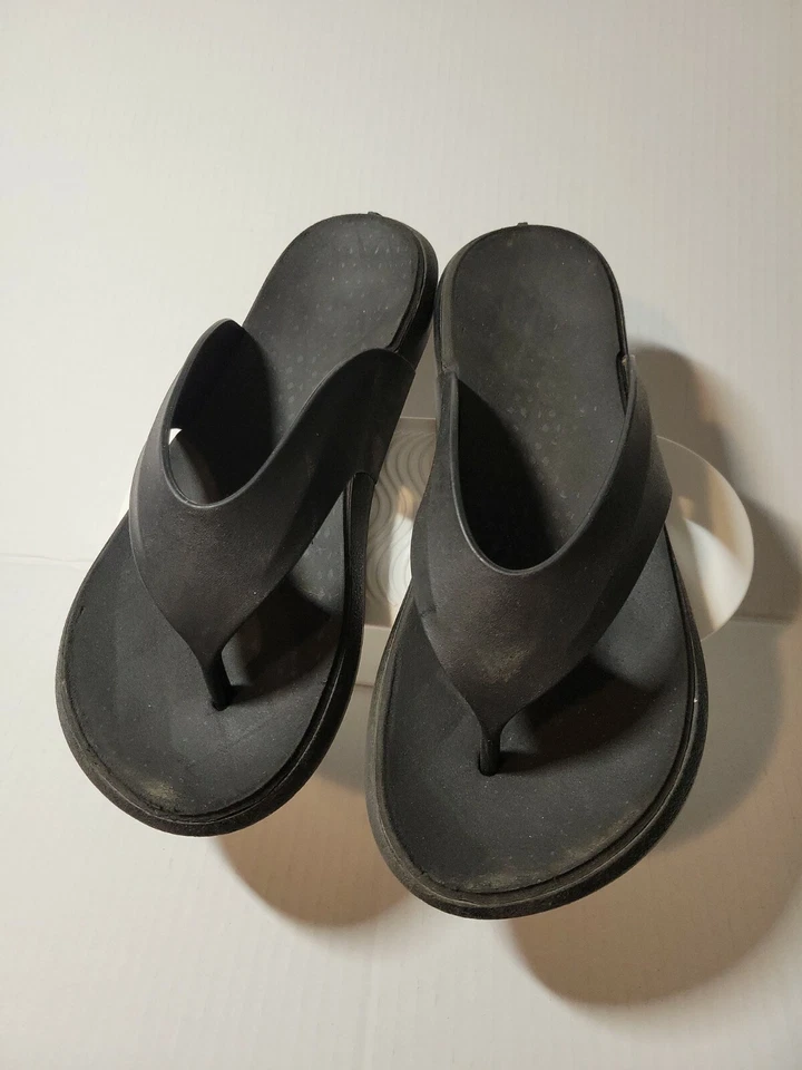 Шлепанцы женские Rider черные резиновый ремешок размер 10 - Изображение 2 из 4